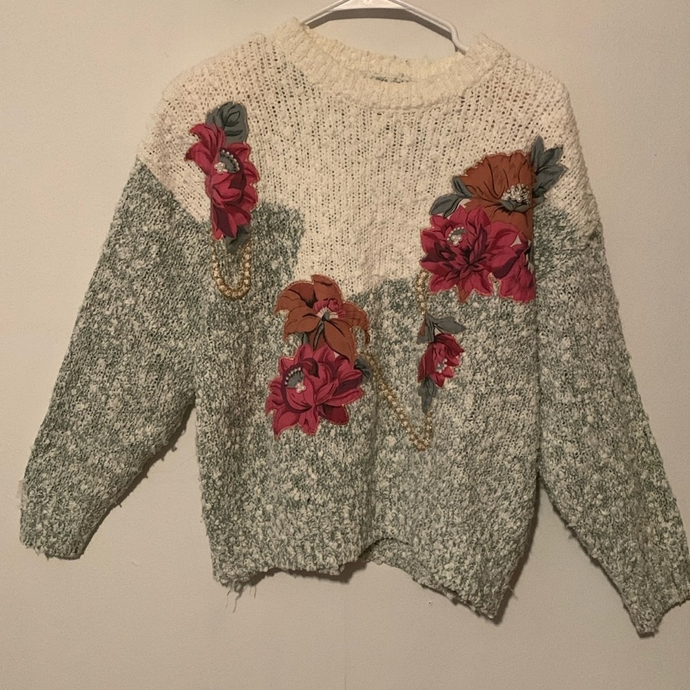 Needles & Yarn Vintage 90’s Chunky Sweater